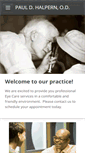 Mobile Screenshot of halperneyecare.com